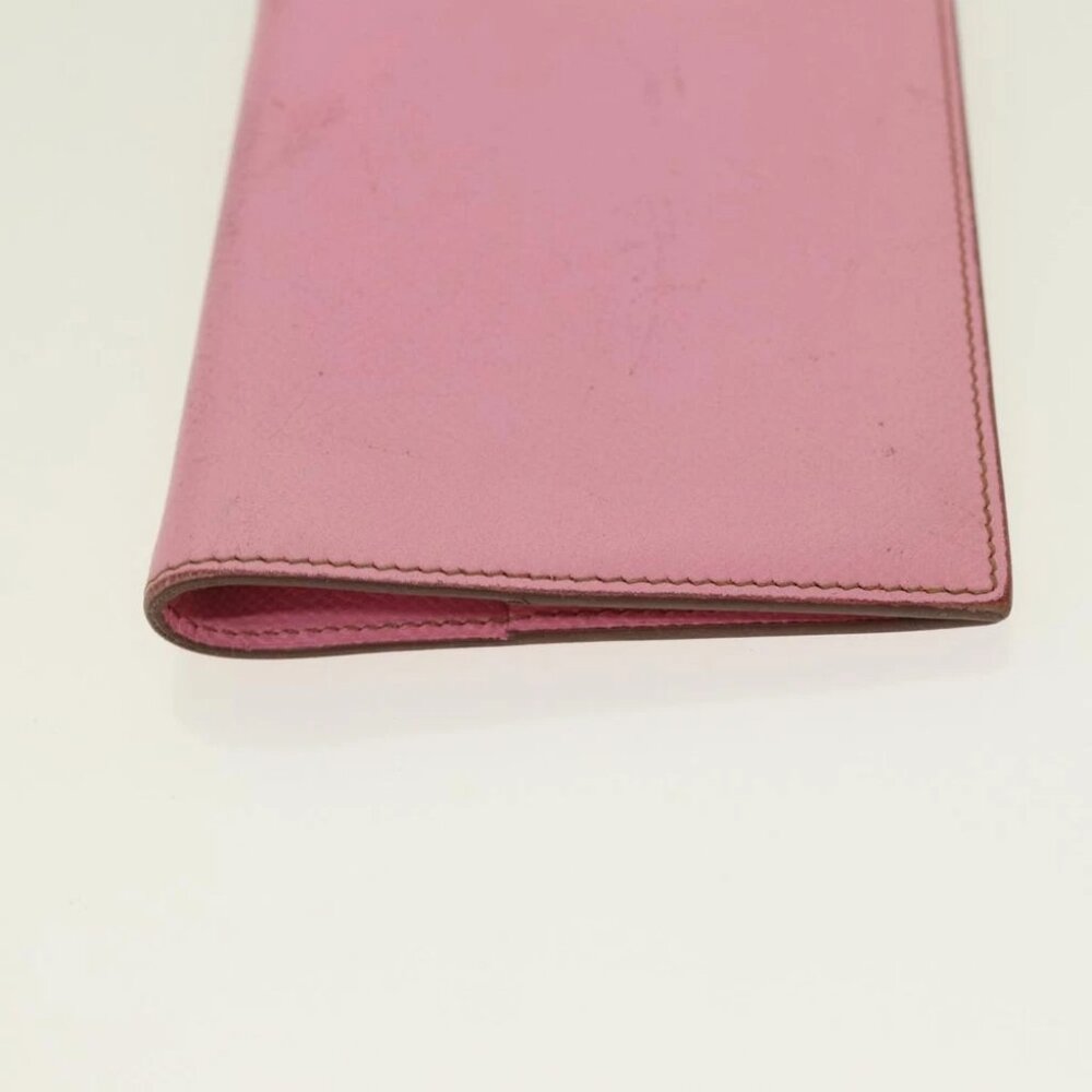 HERMES Agenda PM Day Planner Cover Epsom Leather Pink Auth 87806 - Picture 6 of 14